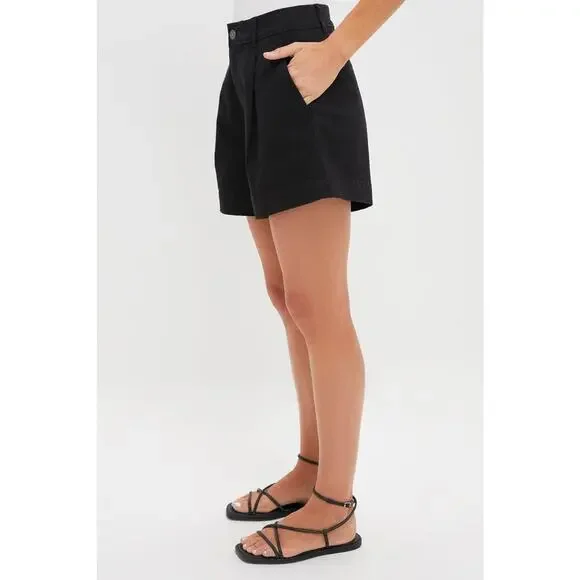 TUCKERNUCK Black Wells Chino Shorts Size 12 NWT Retail $128 Tuckernuck